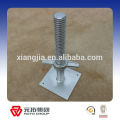 Factory price Electro-galvanized Hollow And Solid Scaffolding Steel Base Jack for africa